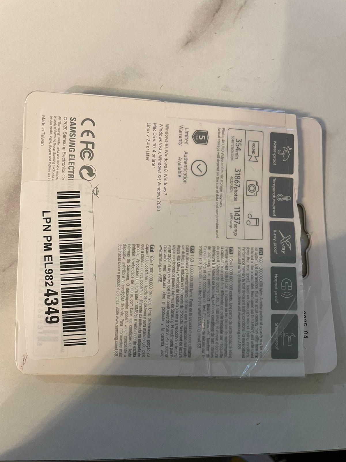 SAMSUNG Fit Plus Unidad Flash, 128 GB.