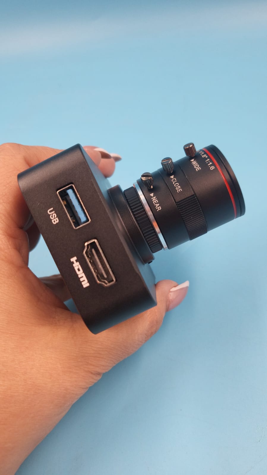 Cámara HDMI de 12 MP 1080P USB HD Streaming Enseñanza, USADO