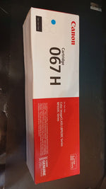 Cartucho de Toner Canon, 067H Cian, Class LBP630C-MF650C.