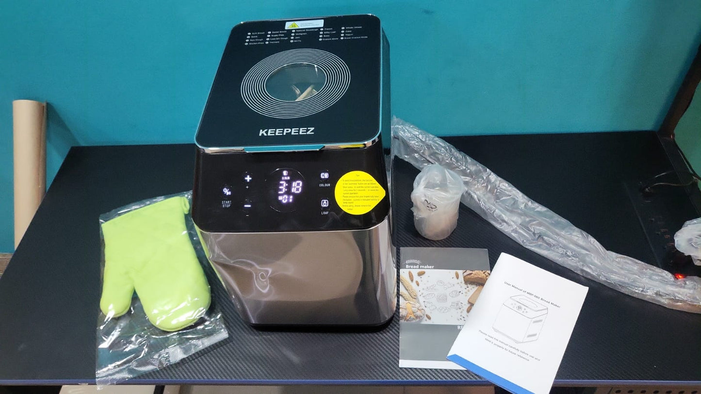 Máquina De Cerámica Fundida Para Hacer Pan, 3 Libras, 710w