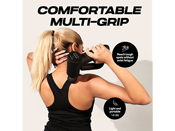 Pistola electrica de masaje muscular profundo. BodyPulse