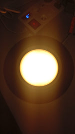 Luces empotrables Amico 24 Pack 5/6", 5CCT borde deflector negro.