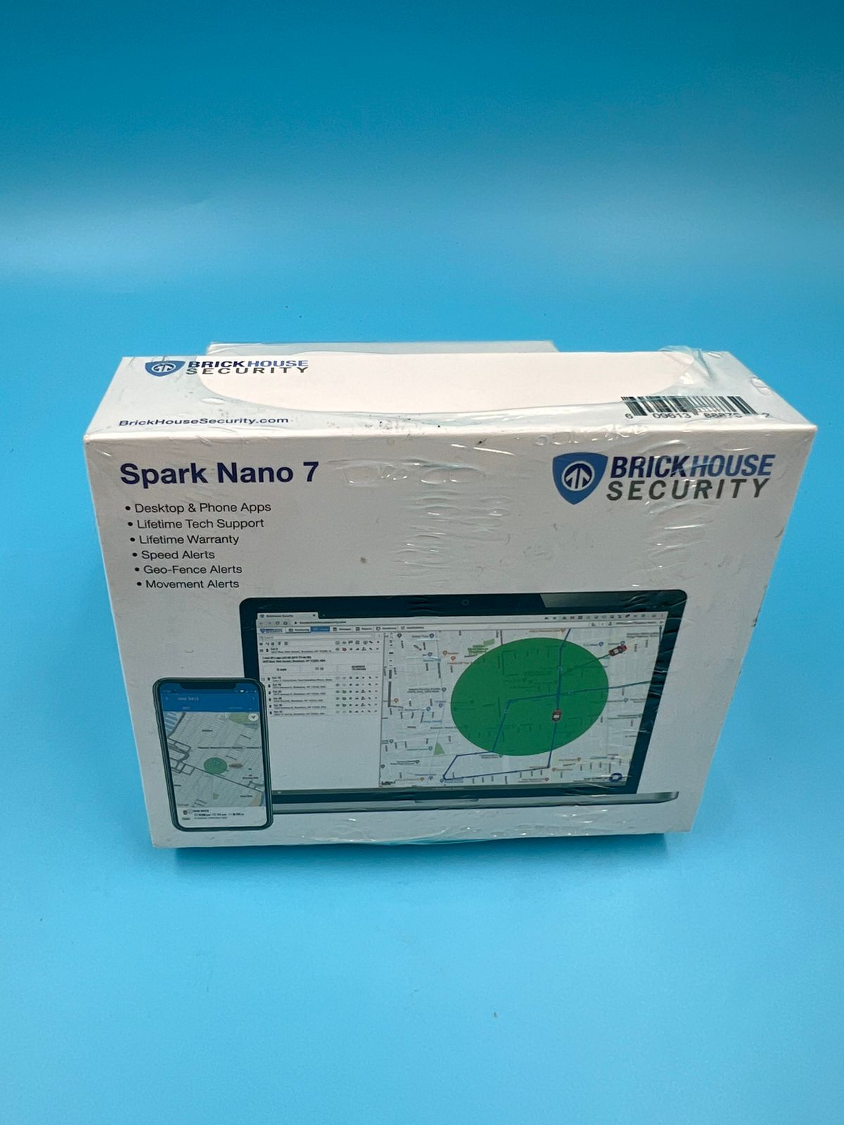 Rastreador GPS para vehículos Brickhouse Security Spark Nano 7