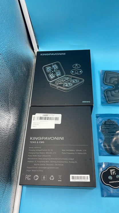 Unidad TENS Inalámbrica Para Estimulación Muscular KINGPAVONINI