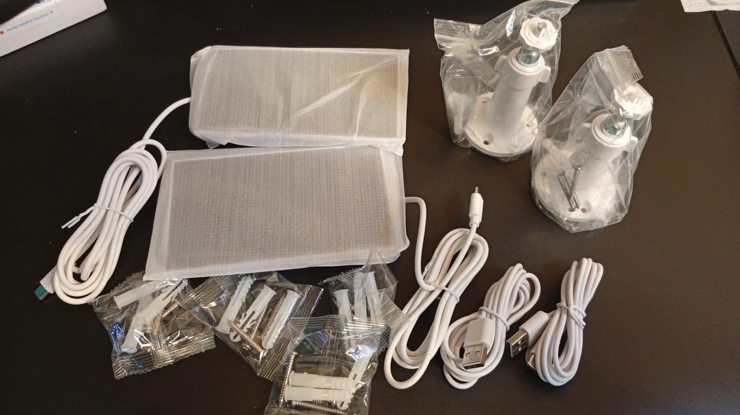 Cámaras de seguridad inalámbricas para exteriores, CINNADO.