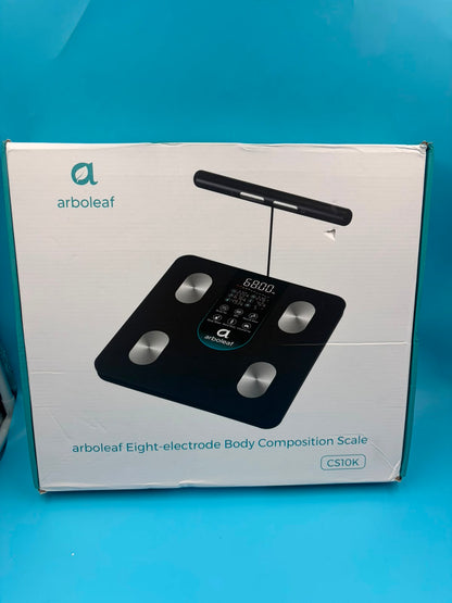 Báscula Inteligente Arboleaf 8 Electrodos Bluetooth (CAJA ABIERTA)