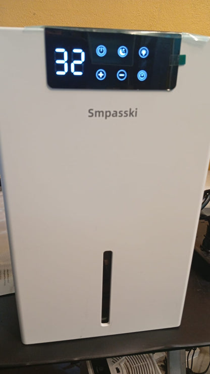 Deshumidificador Smpasski, 98 Oz, para el hogar (1000 pies cuadrados).