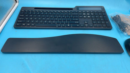 Combo De Mouse Inalámbrico Para Teclado Y Teclado Ergonómico Retroiluminado
