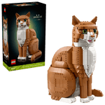 Set de construcción LEGO Gato Naranja 21376 Coleccionable
