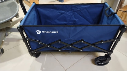 Carro Plegable Portátil de Gran Capacidad Con Ruedas, Originsure.