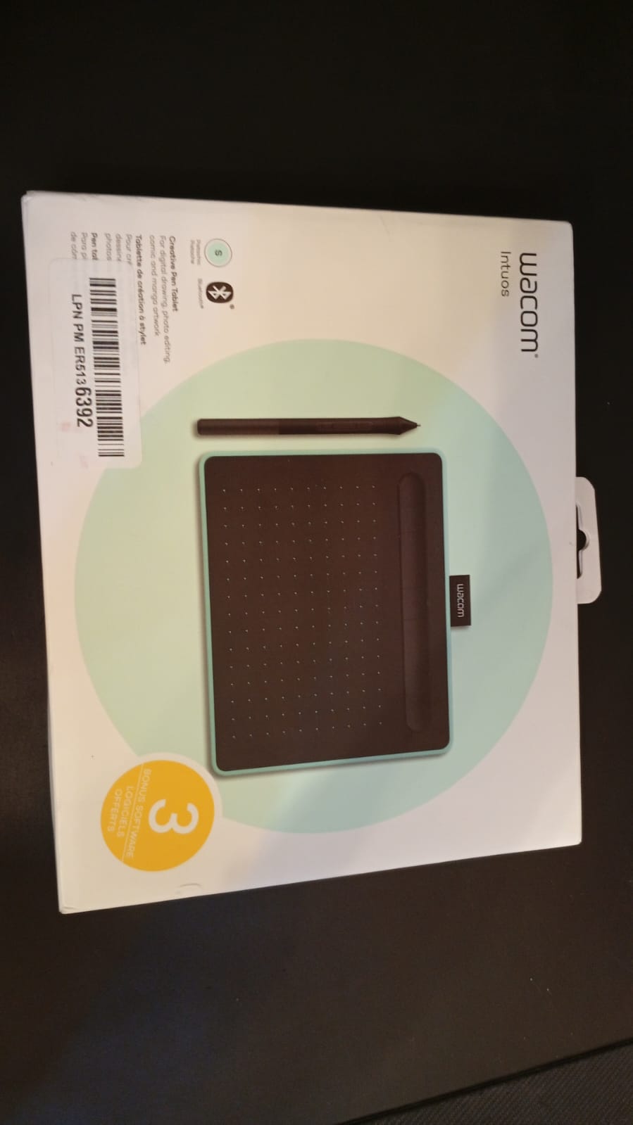 Tableta Gráfica Wacom Intuos Creative Pen, CTL-4100WL (Pistachio).