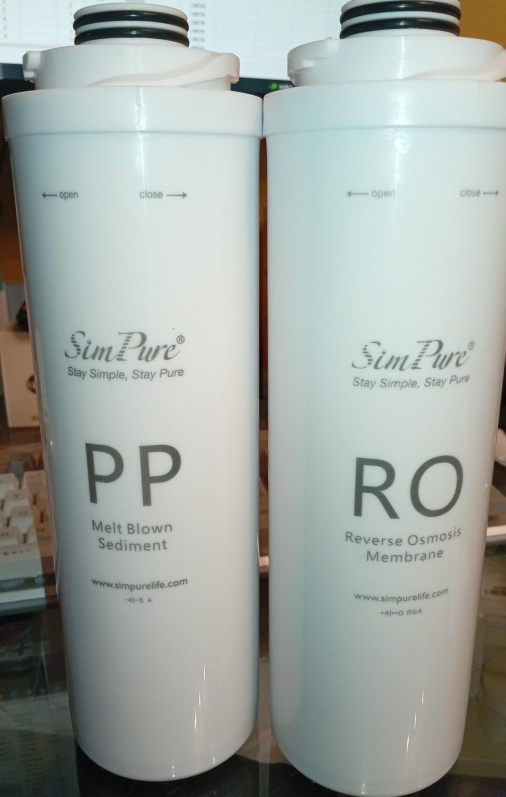 SimPure T1-400UV Sistema de ósmosis inversa, (USADO).