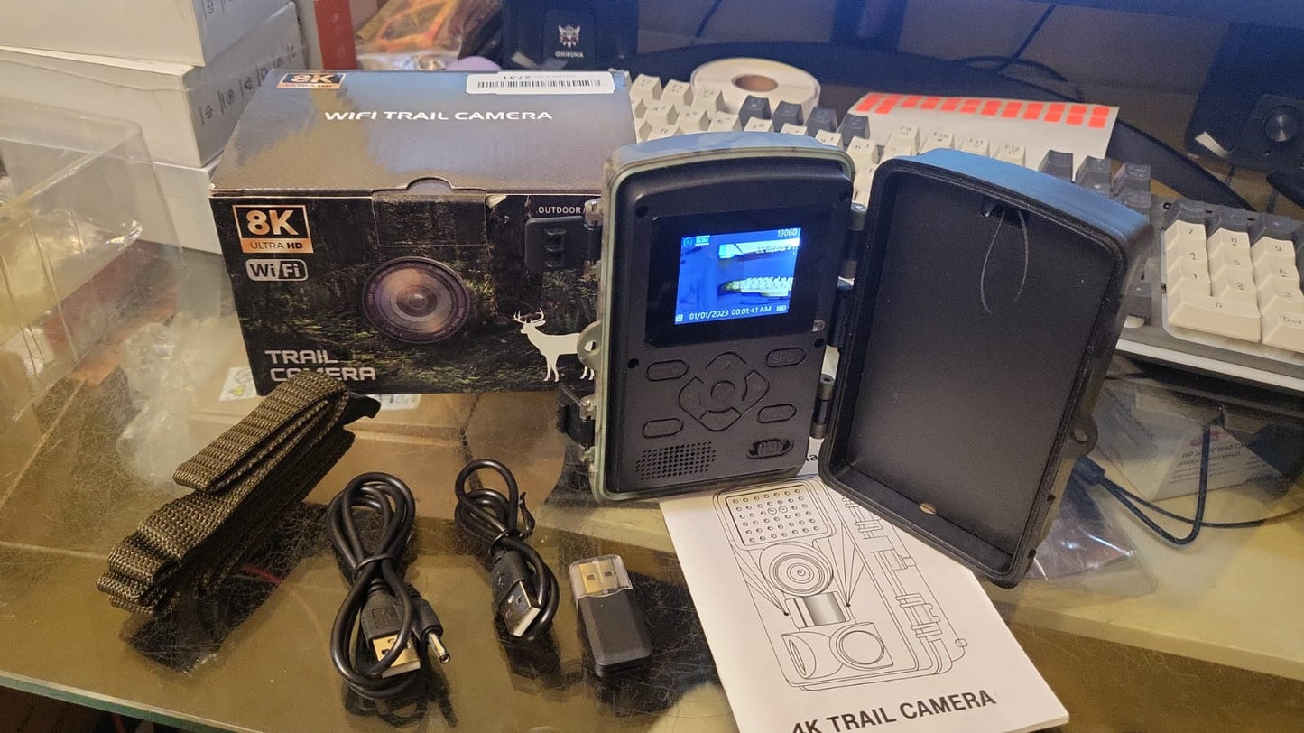 Cámara de seguimiento 8k 60MP WiFi.