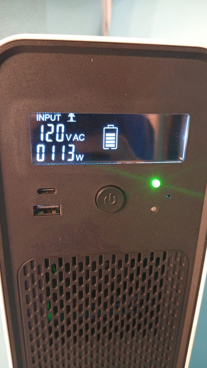 Fuente de alimentación Botku 1200VA, reserva para UPS, 1000W (USADO)