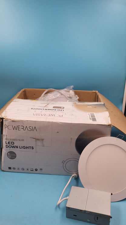 Luces LED Techo Empotrables delgadas 6” DETALLE 11pz