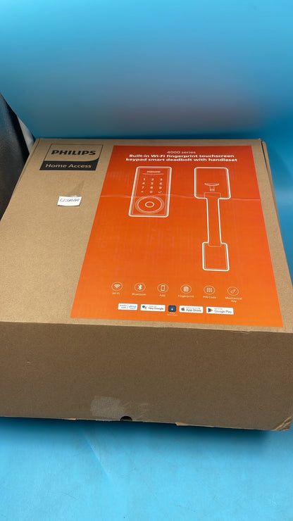 Cerradura Inteligente WiFi Con Pantalla Táctil PHILIPS (USADA)