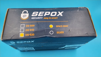 Cerradura Inteligente SEPOX para Portón Exterior Biométrica (USADO)