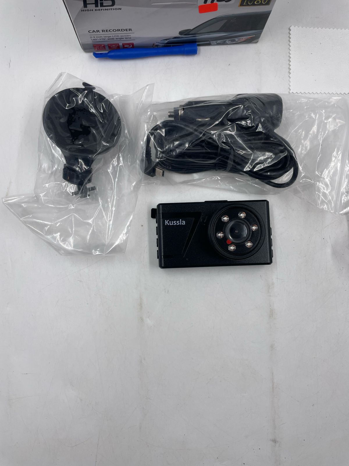 Cámara frontal para salpicadero,de tablero con tarjeta SD de 32 GB.