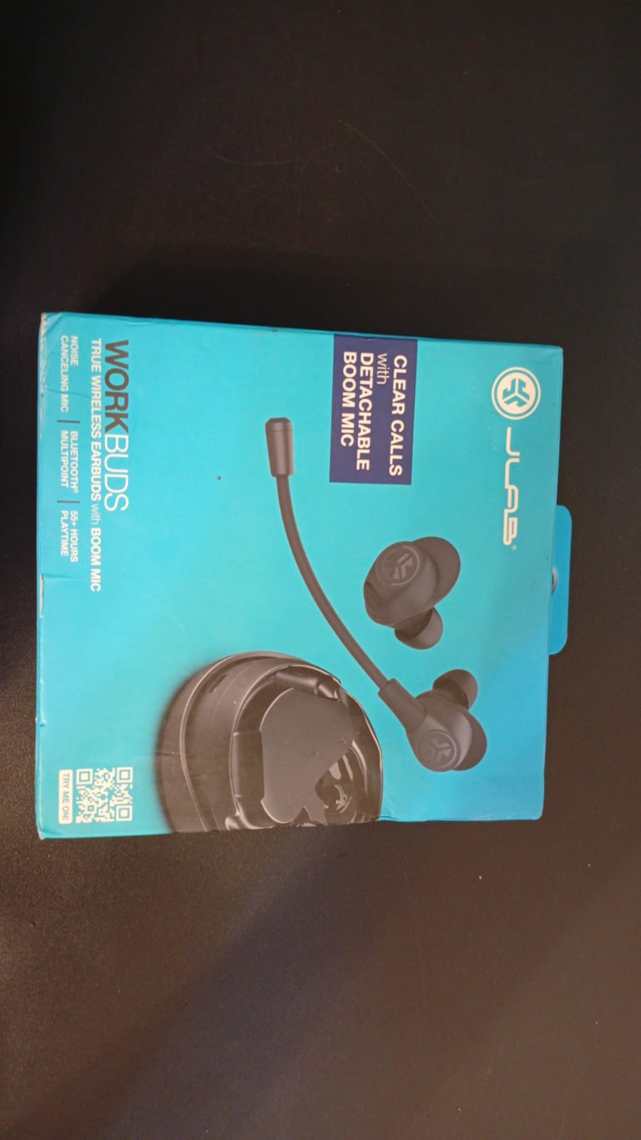 Auriculares inalámbricos, micrófono Desmontable, JLab Work Buds