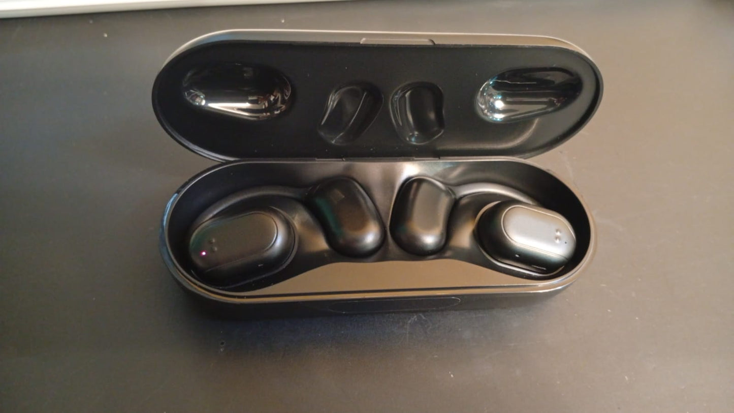 Auriculares Bluetooth 5.3, diseño abierto de gancho, (USADO).