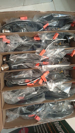 Luces empotrables Amico 24 Pack 5/6", 5CCT borde deflector negro.
