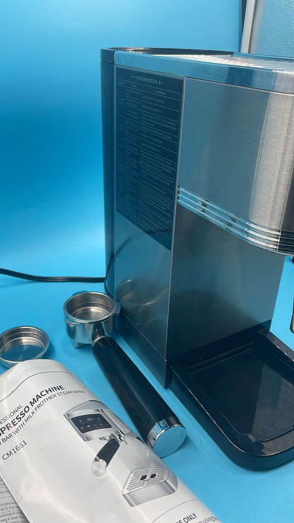 Cafetera Espresso SHARDOR 20 Bares con Espumador y Pantalla Táctil.(USADA)