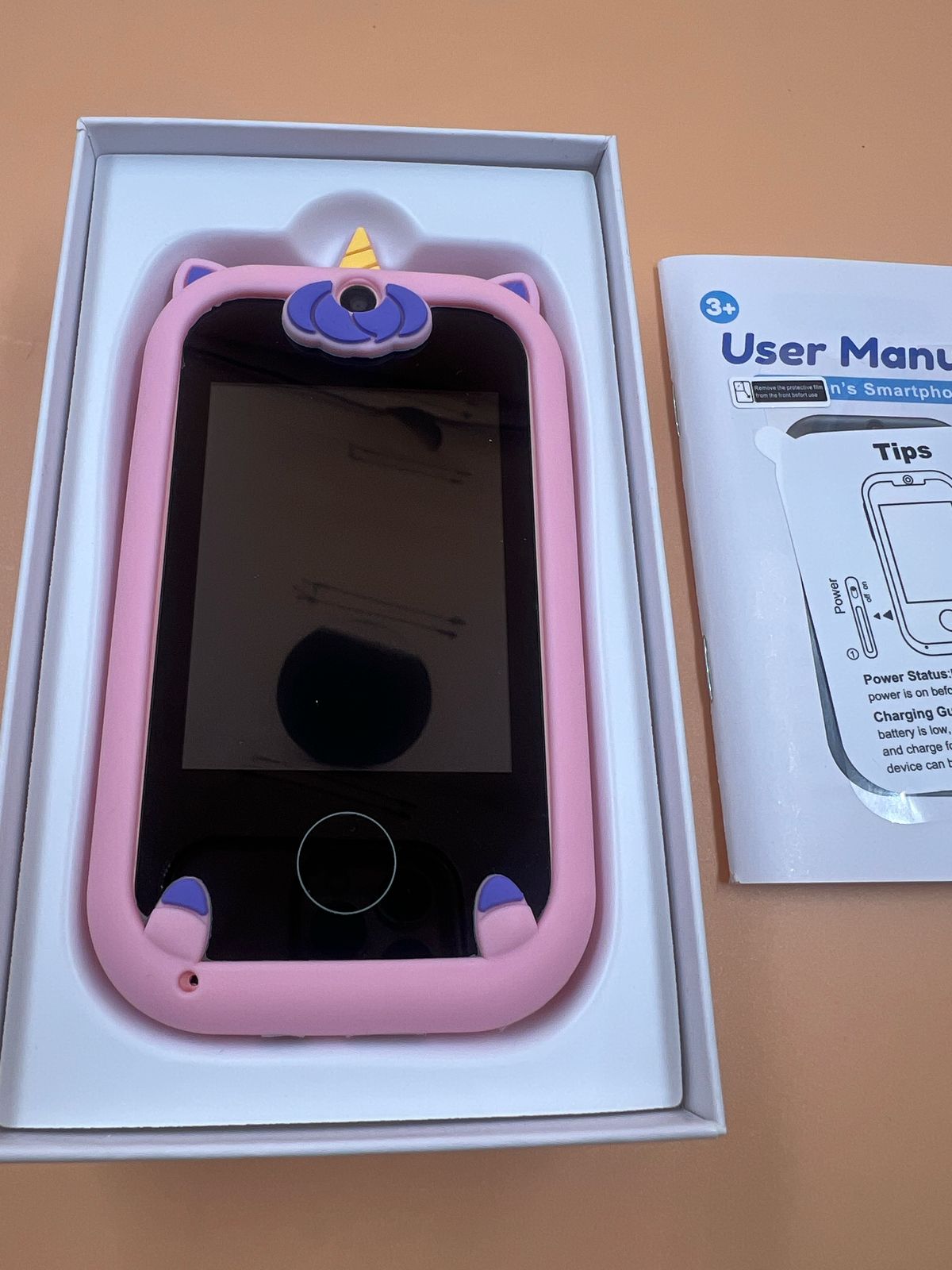 Teléfono niños aprendizaje, juegos TinyCam (USADO)