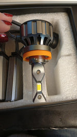 Bombillas LED para faros delanteros, 6000K, 36V, 30000hrs.
