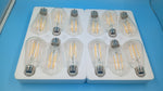 Paquete de 12 bombillas LED Edison ST58 vintage de 7W, 3000LMN.