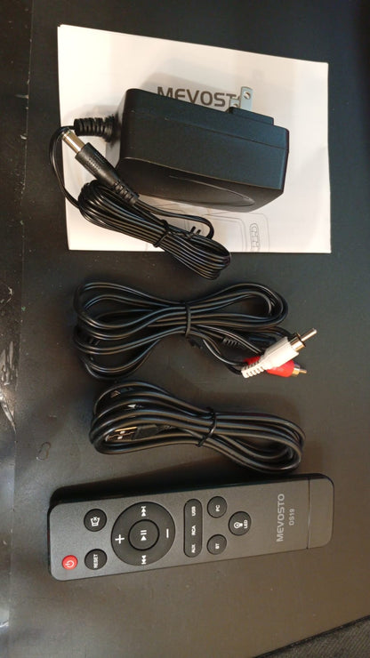 Altavoces de estantería, 36W Bluetooth 5.4, audio digital 5", AUX-RCA.