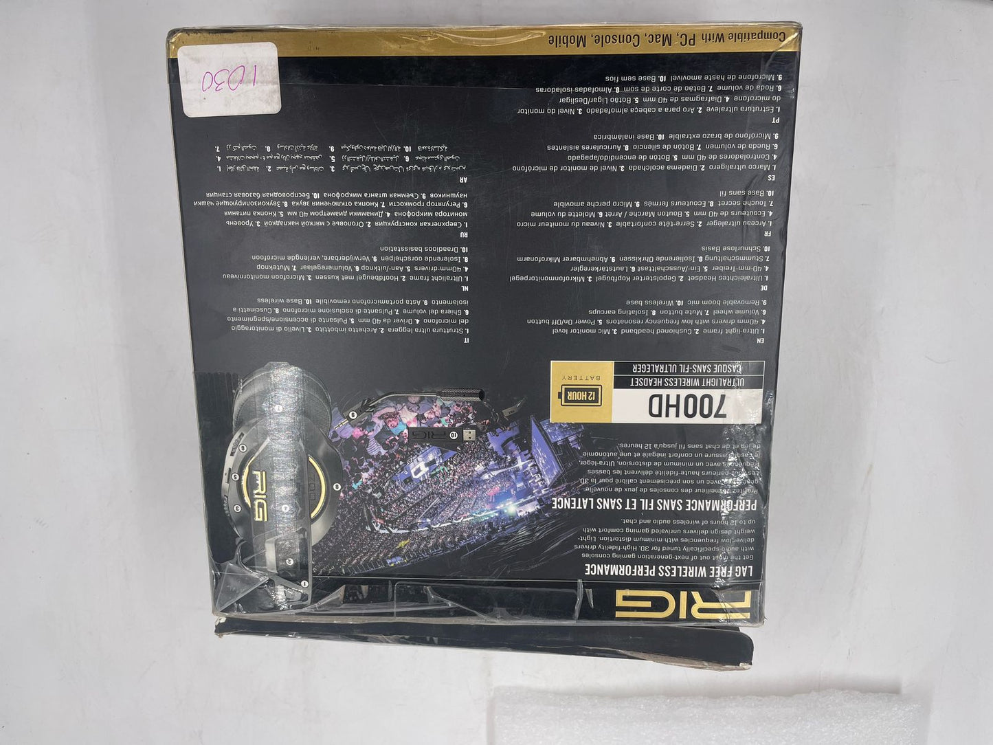 RIG 700HD - Auriculares inalámbricos ultraligeros.