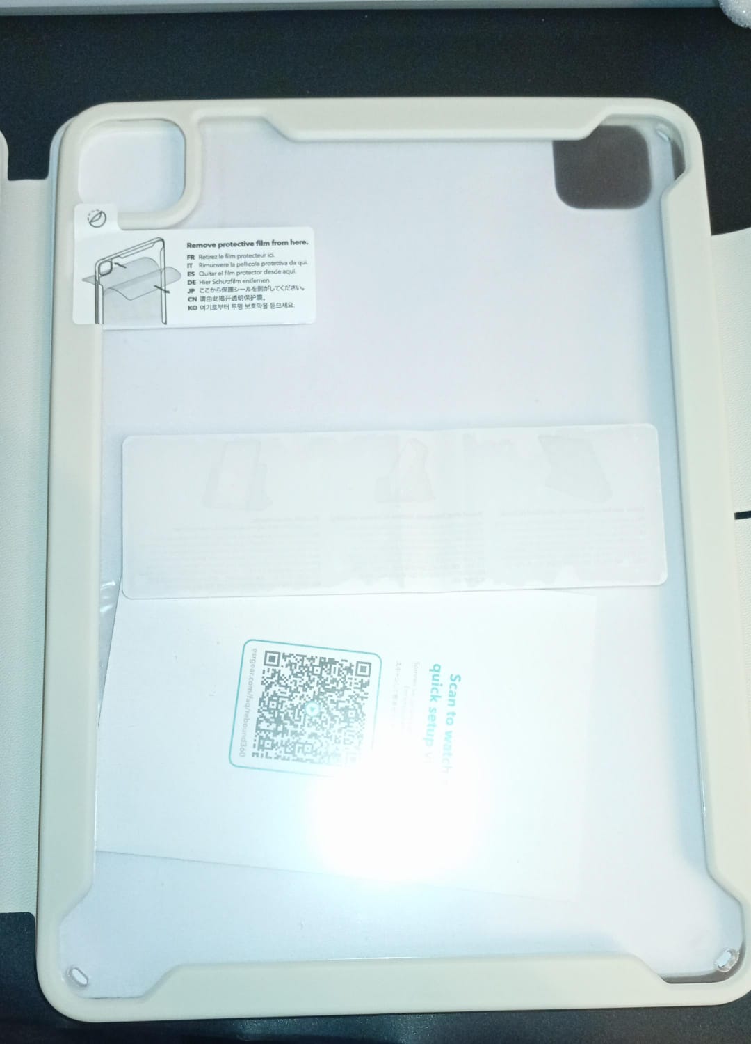 ESR Funda para iPad Air de 11", M2 (2024),  de 6, 5ª y 4ª gen.