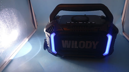 Altavoz Bluetooth inalámbrico, Wilody Boost10X Ultra, IPX7 (USADA)