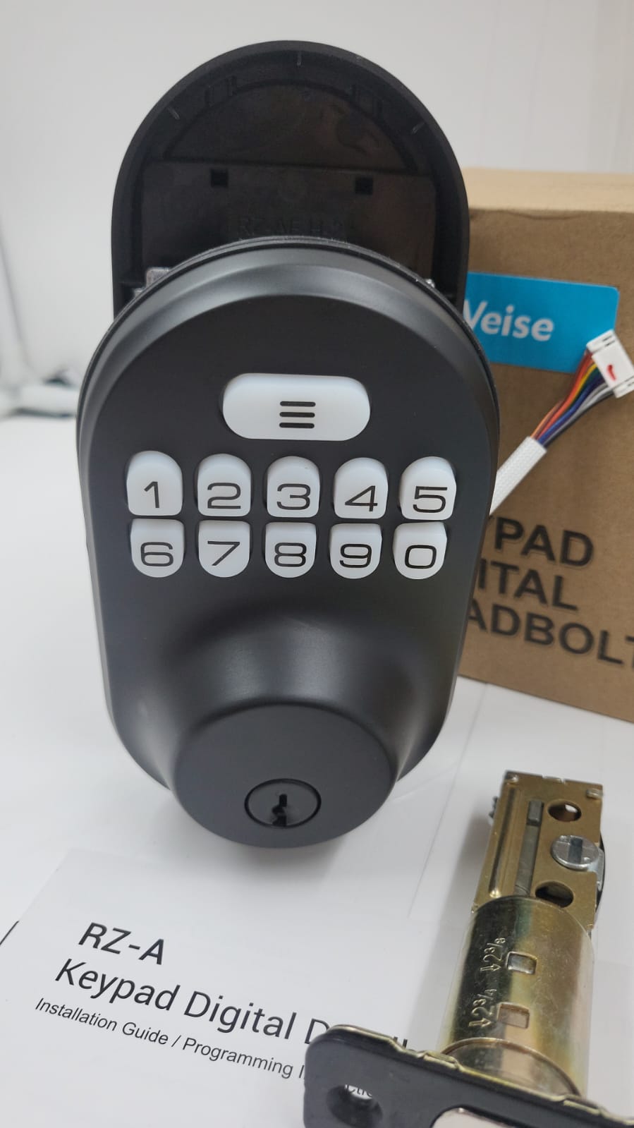 Cerradura de teclado electrónico de entrada sin llave RZ-A Veise