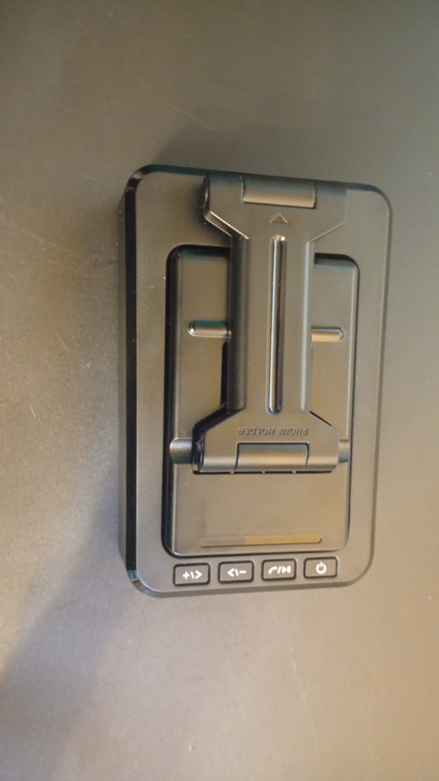 Soporte para teléfono celular con altavoz, Bluetooth, inalámbrico.