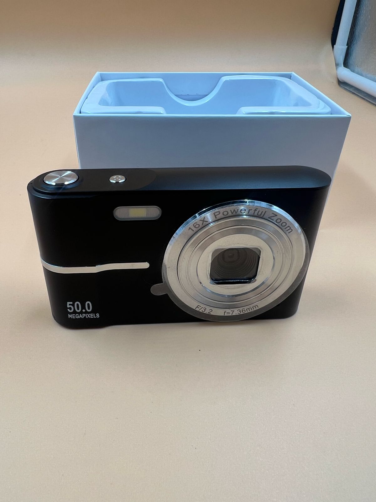 Cámara Digital FHD 1080P de Bolsillo negra