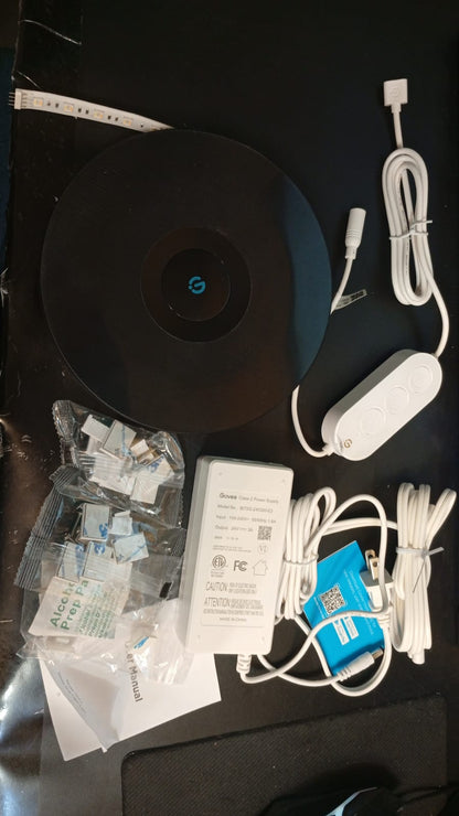 Tira de luces LED inteligentes, Govee RGB, 16.4 FT, Alexa y Google Assistant