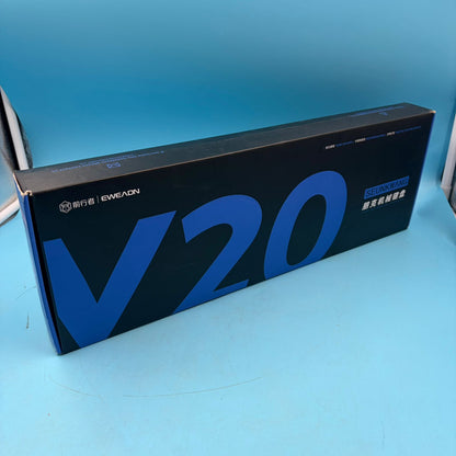 Teclado EWEADN V20 Mecánico Inalámbrico Retro RGB