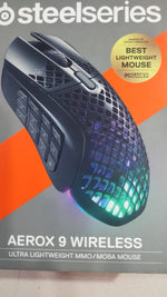Mouse para Juegos SteelSeries Aerox 9, Wireless RGB, Sensor de Aire