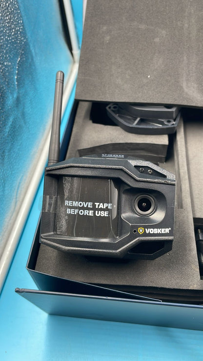 Cámara De Seguridad Autónoma Con Panel Solar Externo Vosker V300