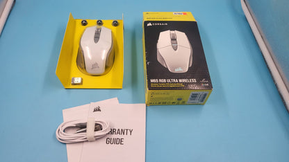 Mouse Gamer Corsair M65 RGB Ultra Wireless 26000 DPI Blanco