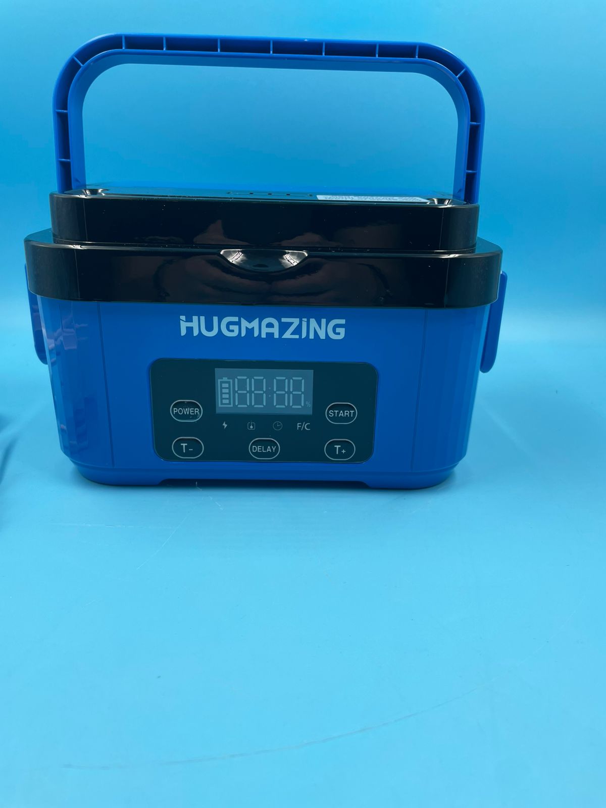 Caja de almuerzo eléctrica inalámbrica - Azul.