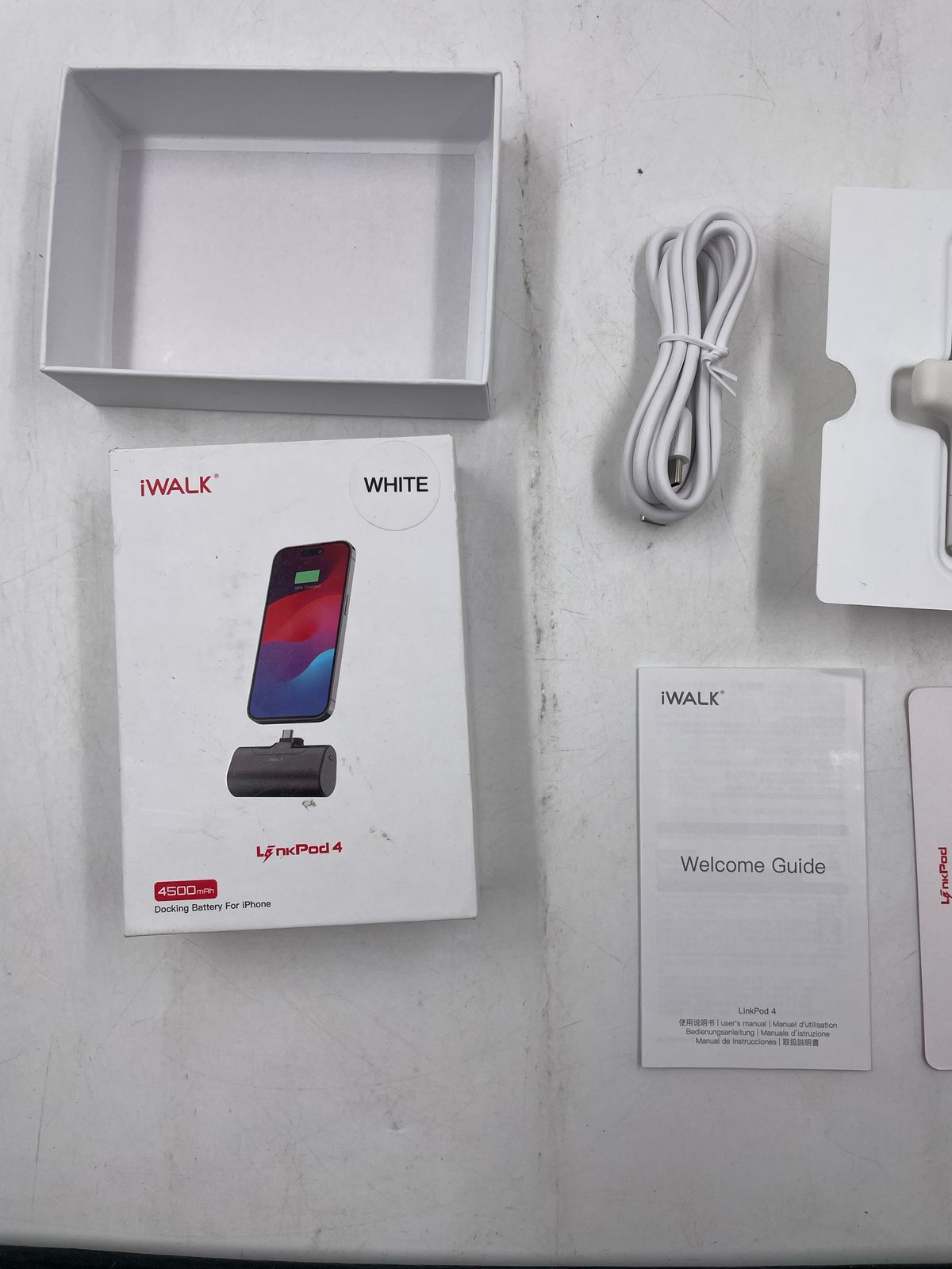 Cargador USB-C portátil iWALK LinkPod4 4500mAh