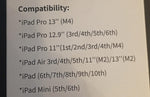 Lápiz óptico para iPad, Palm Rejection, Pro, Air, Mini.