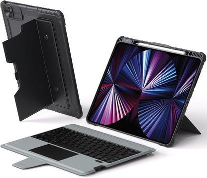 Funda con teclado para iPad Air de 13" e iPad Pro de 12.9" NILLKIN CAJA ABIERTA