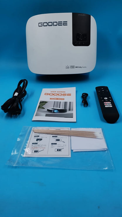 Proyector inteligente Goodee YG600, 4K con WiFi, 5G y Bluetooth