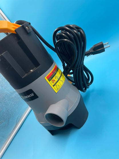 Bomba de sumidero DEKOPRO, bomba de agua sumergible de 750 W.(USADA)