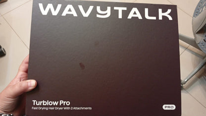 Secador De Pelo Wavytalk Turblow Pro D9, Reduce el daño y suaviza el Frizz