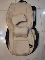 Fundas Asiento Automóviles KIDYACWST Beige Delanteras y Traseras