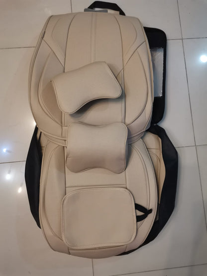 Fundas Asiento Automóviles KIDYACWST Beige Delanteras y Traseras